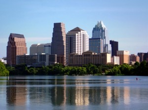 Austin, TX Downtown Skyline