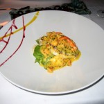 Review of Restaurant Jezebel in Austin, TX Roasted Chilean Sea Bass with Maine Lobster