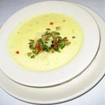 Photo of Corn Bisque at Cafe Josie in Austin, TX Photo of Corn Bisque at Cafe Josie in Austin, TX