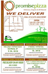 Promise Pizza Coupon in Round Rock, TX