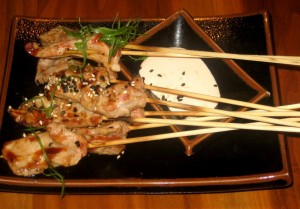 Photo of Thai Style Ginger-Citrus Marinated Pork Satays at Jasper's in Austin, TX Photo of Thai Style Ginger-Citrus Marinated Pork Satays at Jasper's in Austin, TX