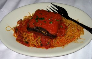 Photo of Eggplant Parmesean at Maggiano's in Austin, TX