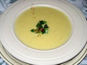 Photo of Potato Soup at The Emerald Restaurant in Austin, TX Photo of Potato Soup at The Emerald Restaurant in Austin, TX