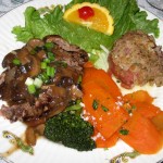 Photo of Chateaubriand Tenderloin with Madeira Mushroom Sauce at The Emerald Restaurant in Austin, TX Photo of Chateaubriand Tenderloin with Madeira Mushroom Sauce at The Emerald Restaurant in Austin, TX