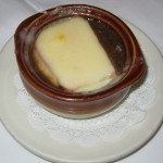 Photo of French Onion Soup at Ruth's Chris in Austin, TX