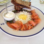 Clark's Oyster Bar - Dish 2 (Smoked Salmon Plate)